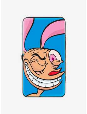 The Ren And Stimpy Show Stimpy Smiling And Ren Winking Hinged Wallet, , hi-res
