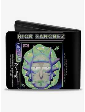 Rick And Morty Rick Sanchez Drooling Face Bifold Wallet, , hi-res