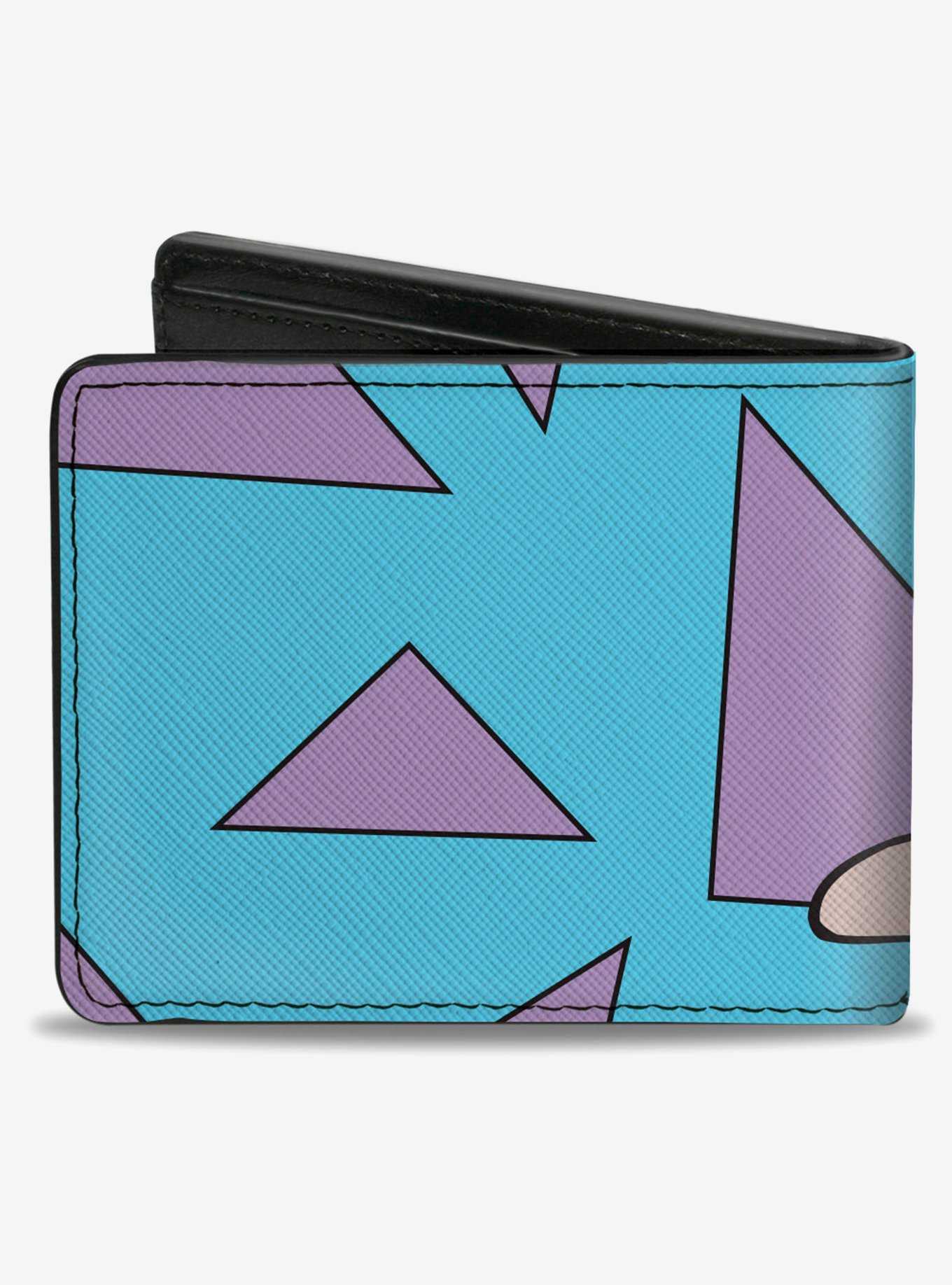 Rocko's Modern Life Rocko Waving Pose And Triangle Bifold Wallet, , hi-res