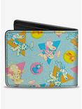 Rocko's Modern Life Rocko And Spunky Expressions Bifold Wallet, , alternate