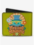 Scooby-Doo! Mystery Machine Sun Rays And Flowers Bifold Wallet, , alternate