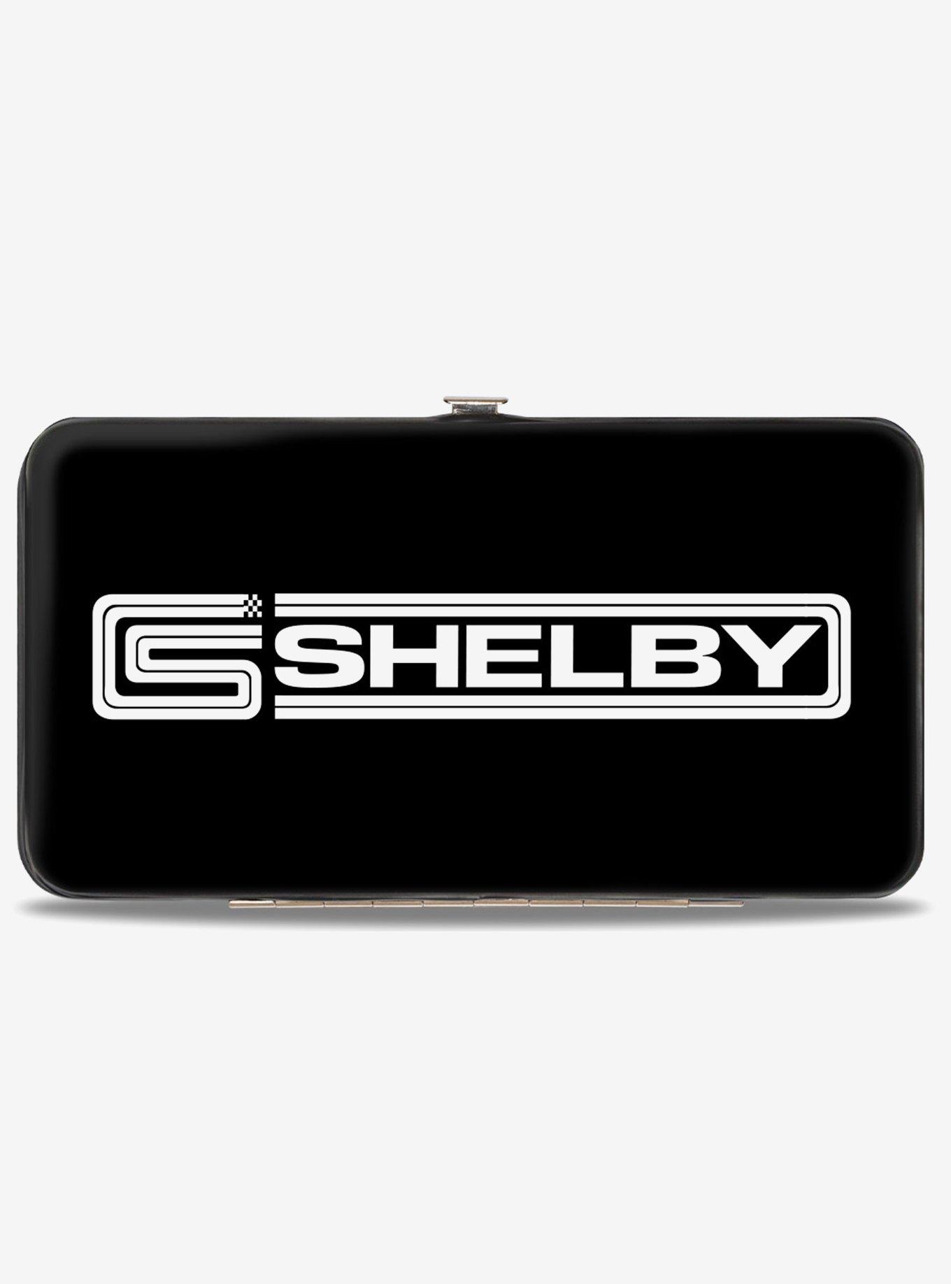 Shelby Cobra Racing Logo Block Hinged Wallet, , hi-res