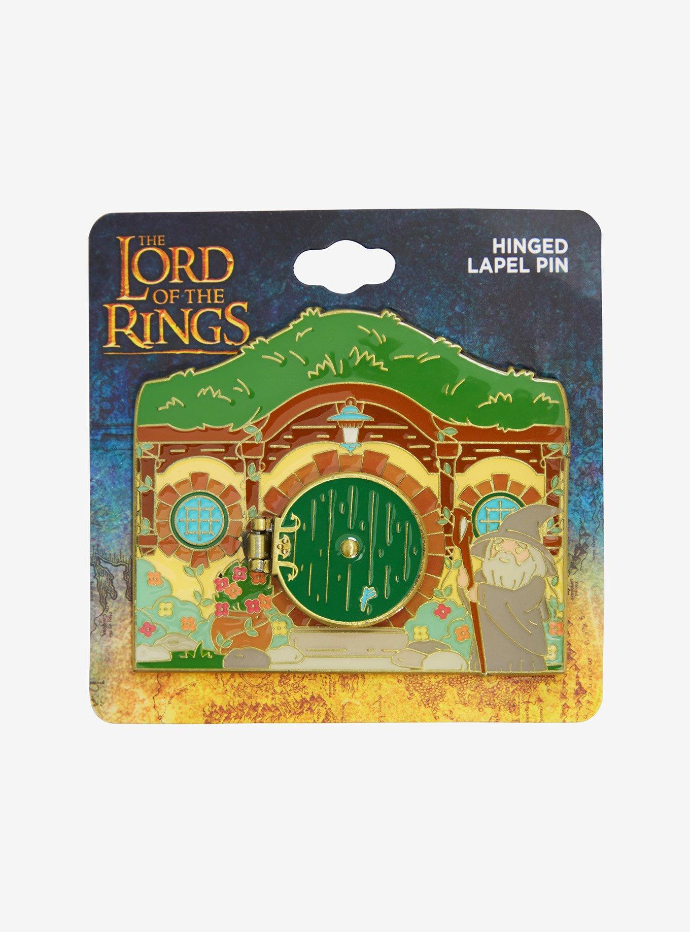 The Lord of the Rings Frodo's Home Hinge Enamel Pin - BoxLunch Exclusive, , alternate