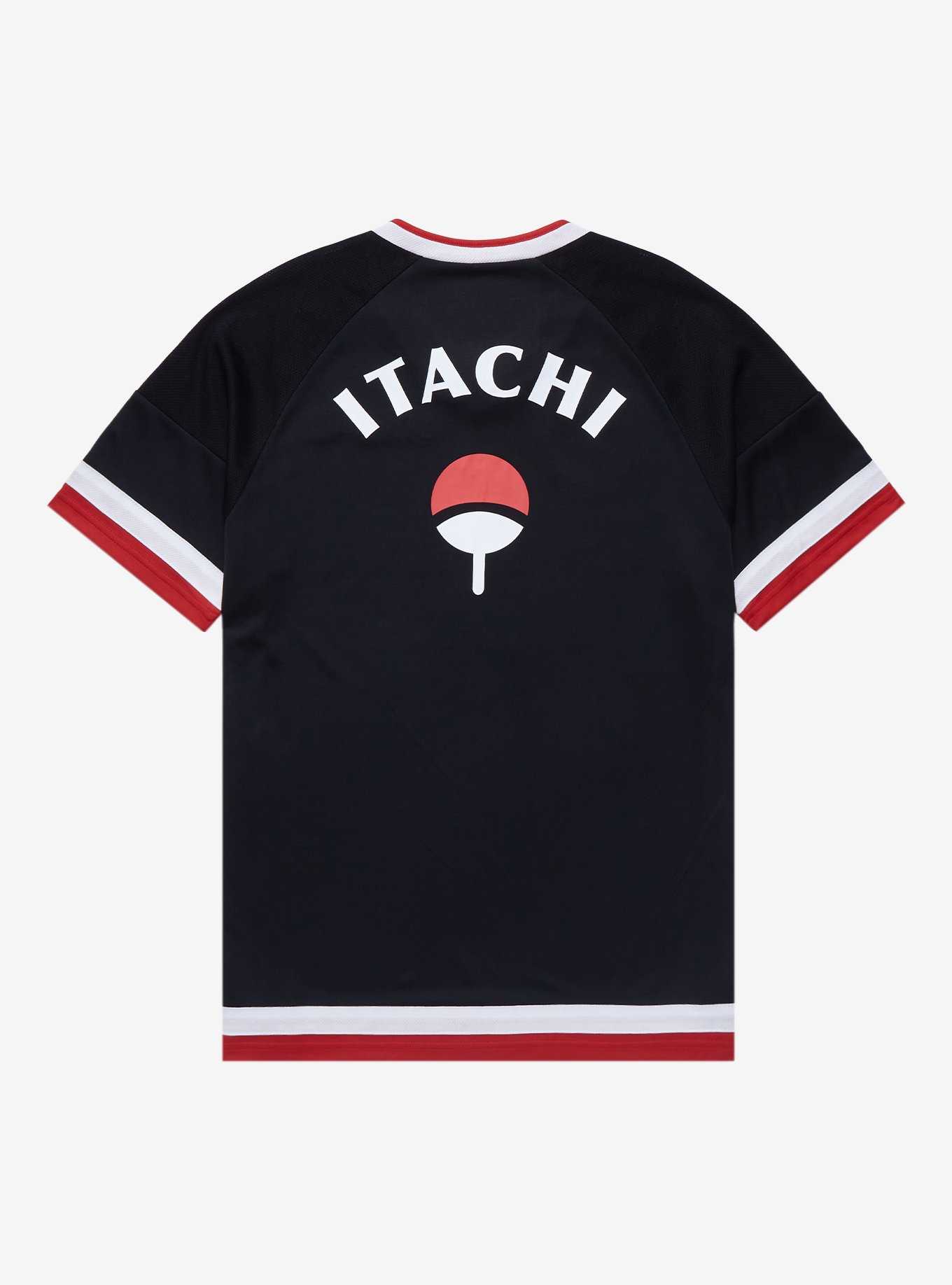 Naruto Shippuden Uchiha Clan Soccer Jersey - BoxLunch Exclusive, , hi-res