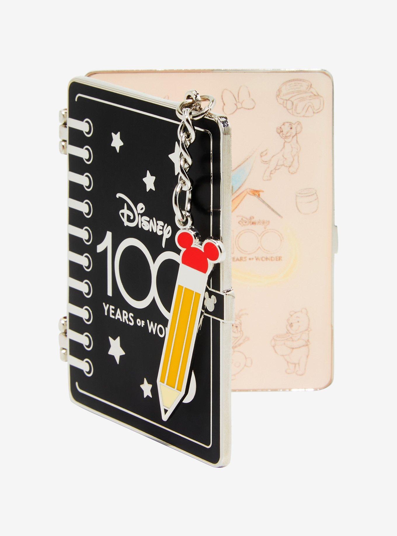 Loungefly Disney100 Sketchbook Hinged Enamel Pin, , alternate