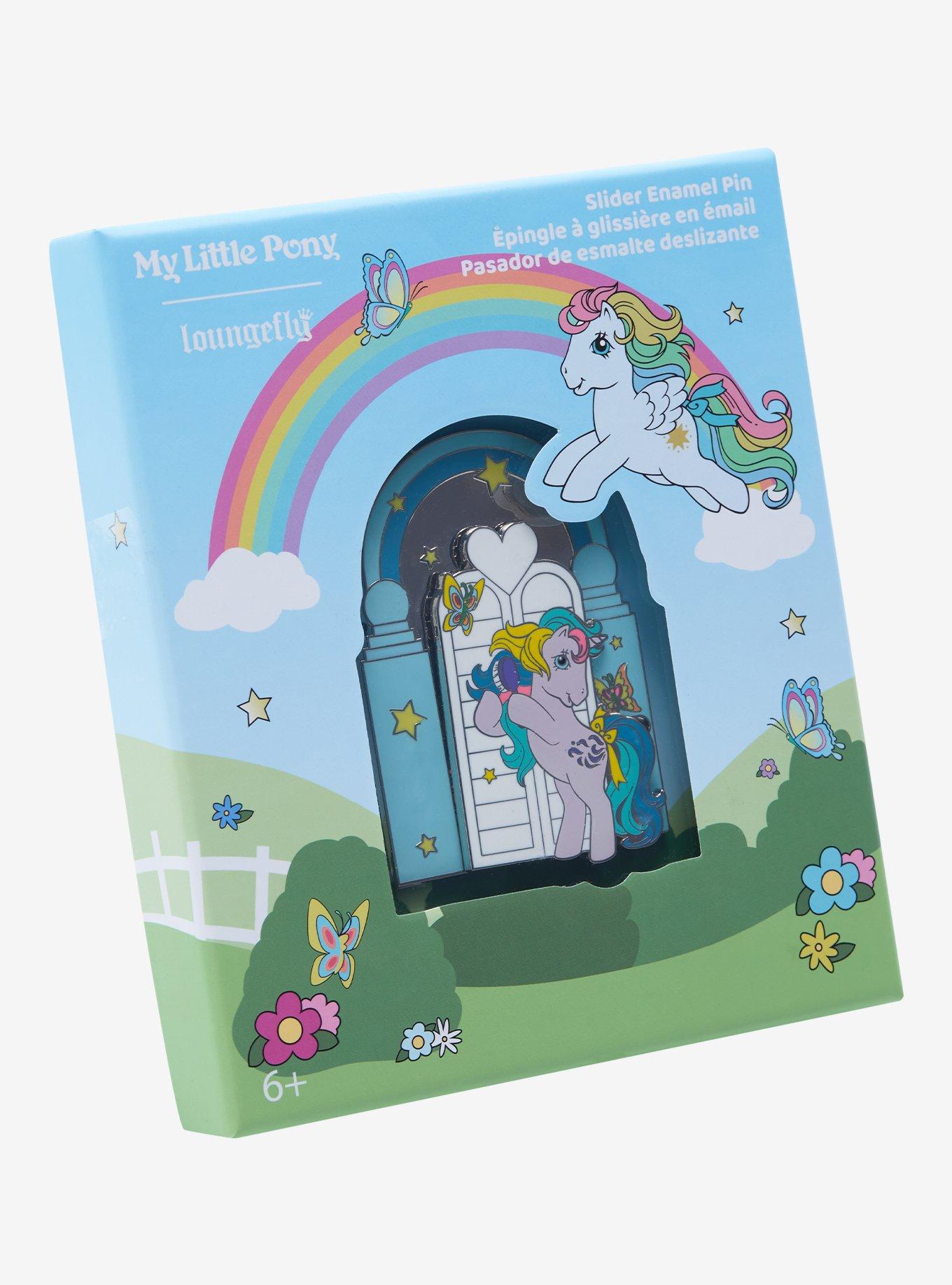 Loungefly My Little Pony Windy & Peachy Sliding Enamel Pin, , alternate