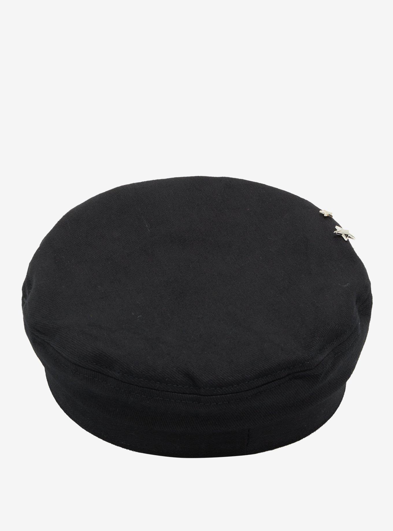 Star Stud Cabbie Hat, , alternate
