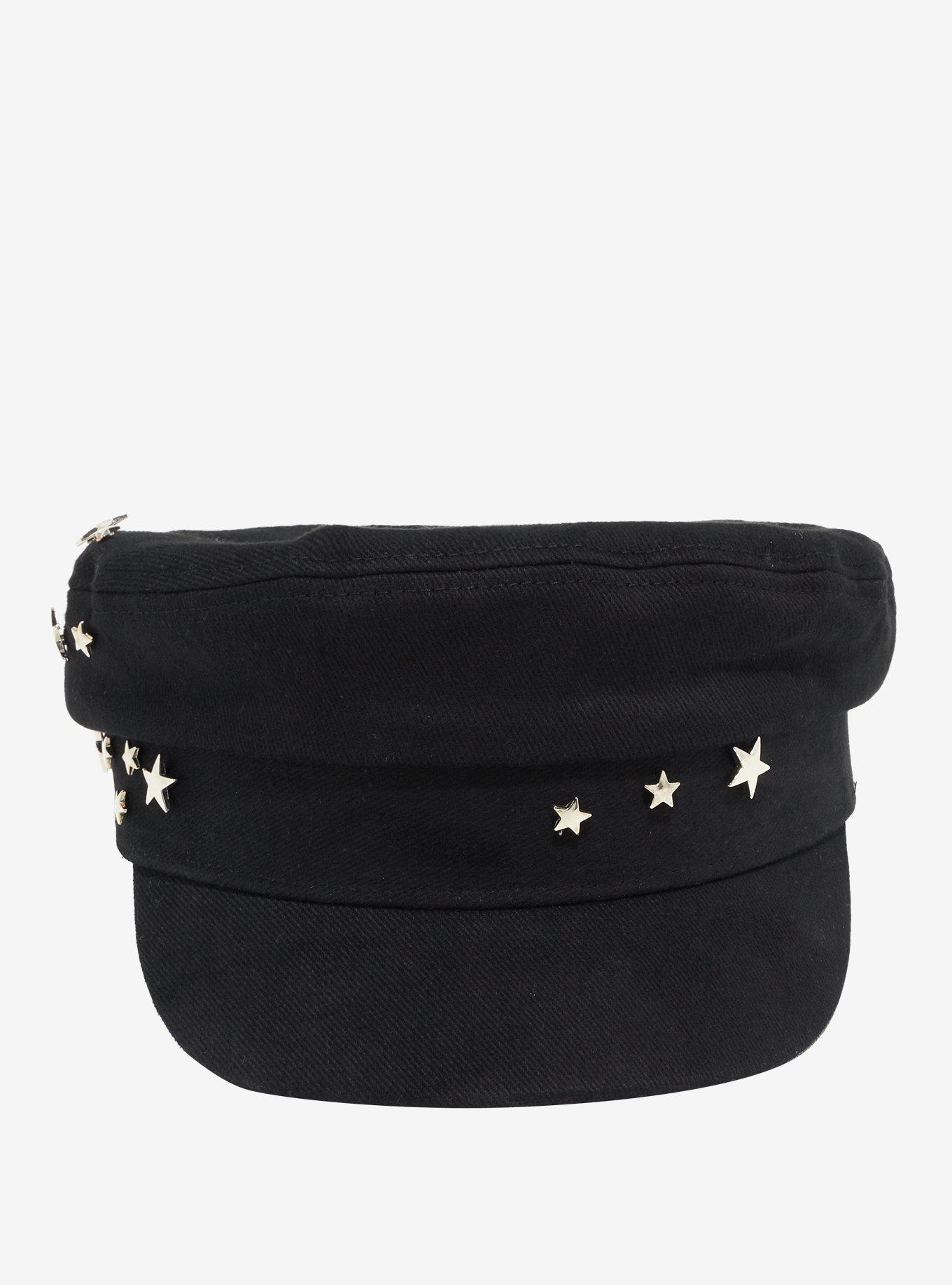 Star Stud Cabbie Hat, , alternate