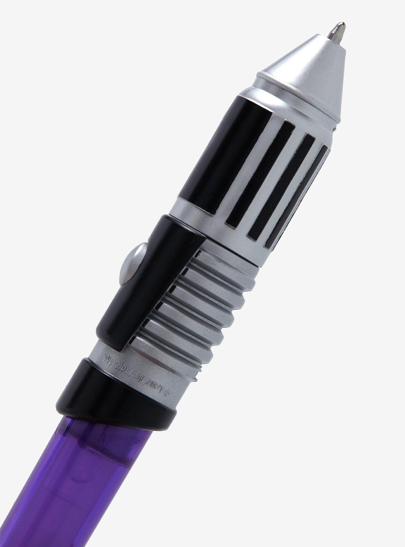 Star Wars Purple Lightsaber Light-Up Pen, , alternate