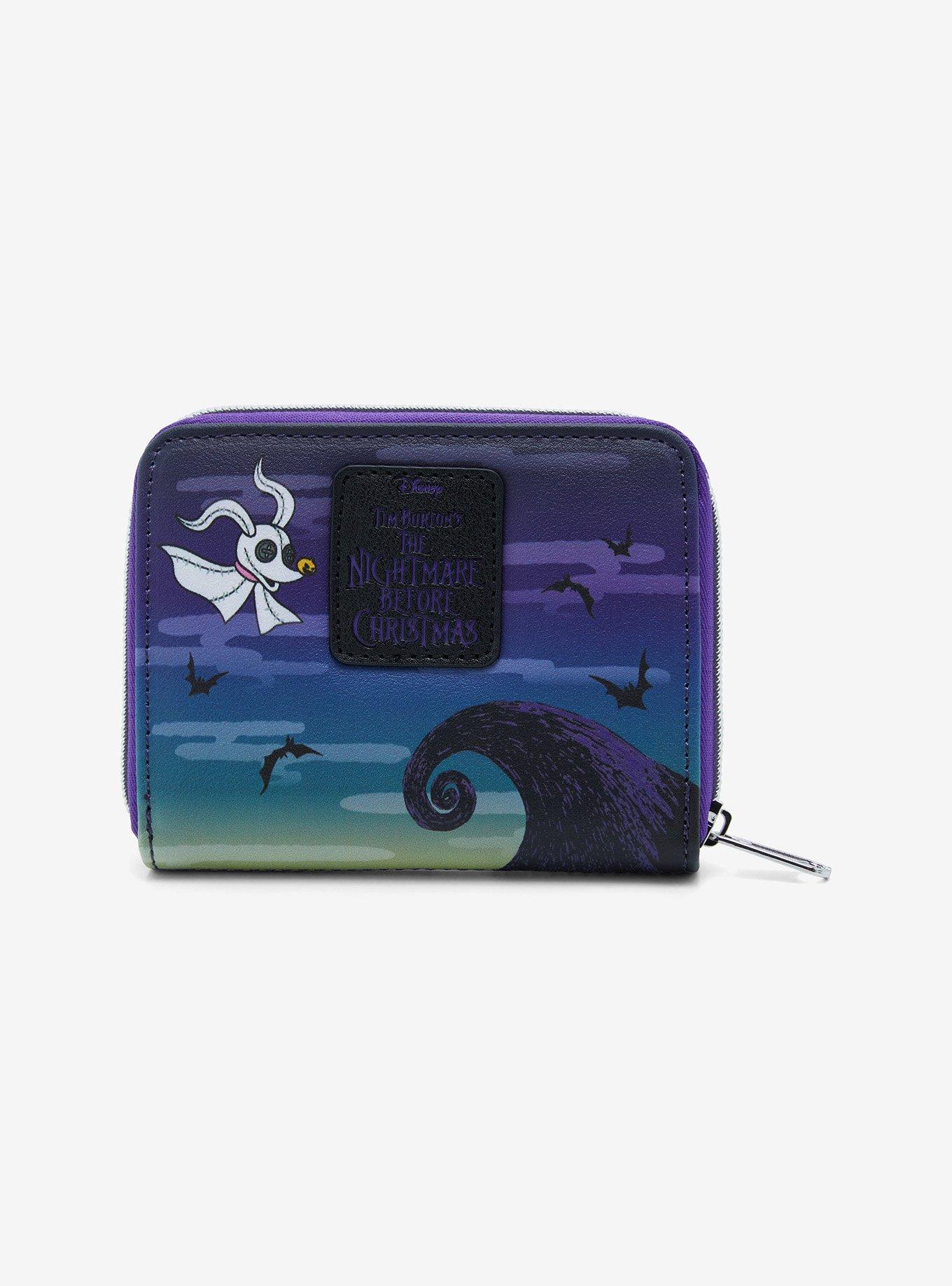 Loungefly The Nightmare Before Christmas Jack & Sally Doll Mini Zipper Wallet, , alternate