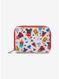Loungefly Disney Mickey Mouse & Friends Popsicle Mini Zipper Wallet, , alternate