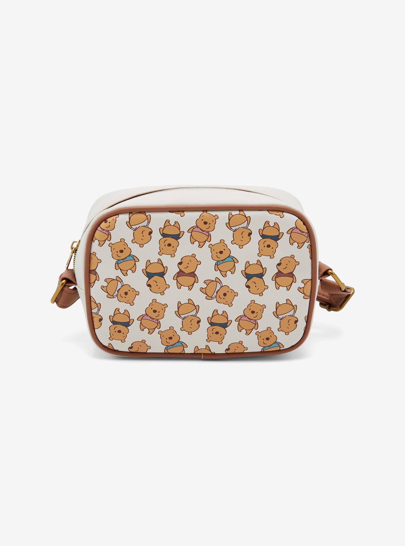Loungefly Disney Winnie The Pooh Chibi Muted Colors Camera Crossbody Bag, , alternate