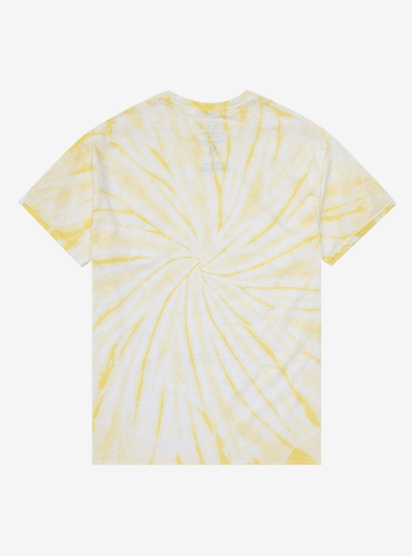 Gudetama Egg Type Tie-Dye Boyfriend Fit Girls T-Shirt, MULTI, alternate