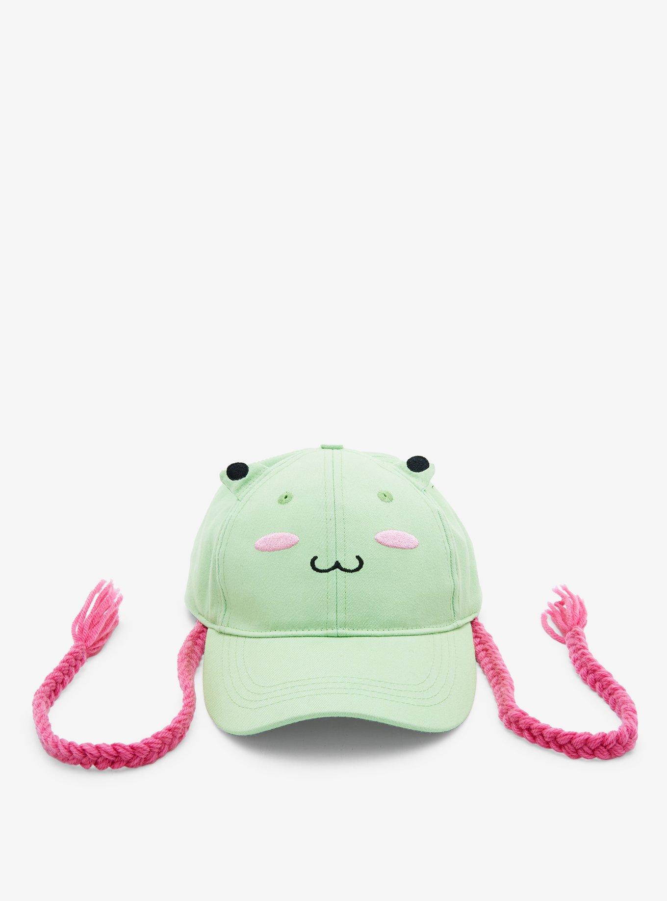 Kawaii Frog Tassel Dad Cap, , hi-res