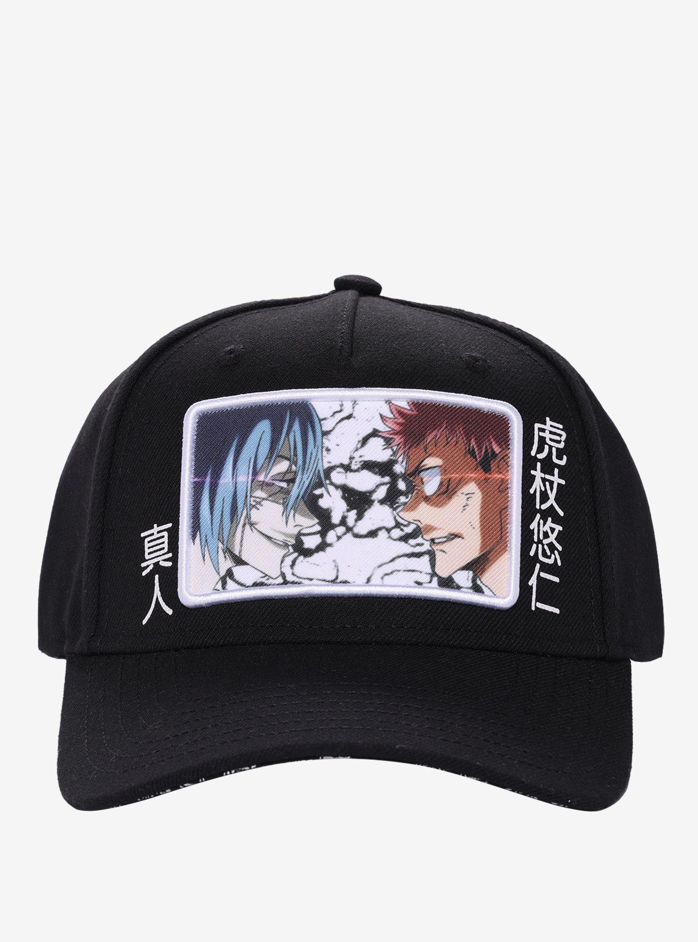 Jujutsu Kaisen Yuji Vs. Mahito Patch Snapback Hat, , alternate