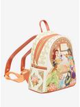 Loungefly Disney Princess Ornate Floral Group Portrait Mini Backpack - BoxLunch Exclusive, , alternate