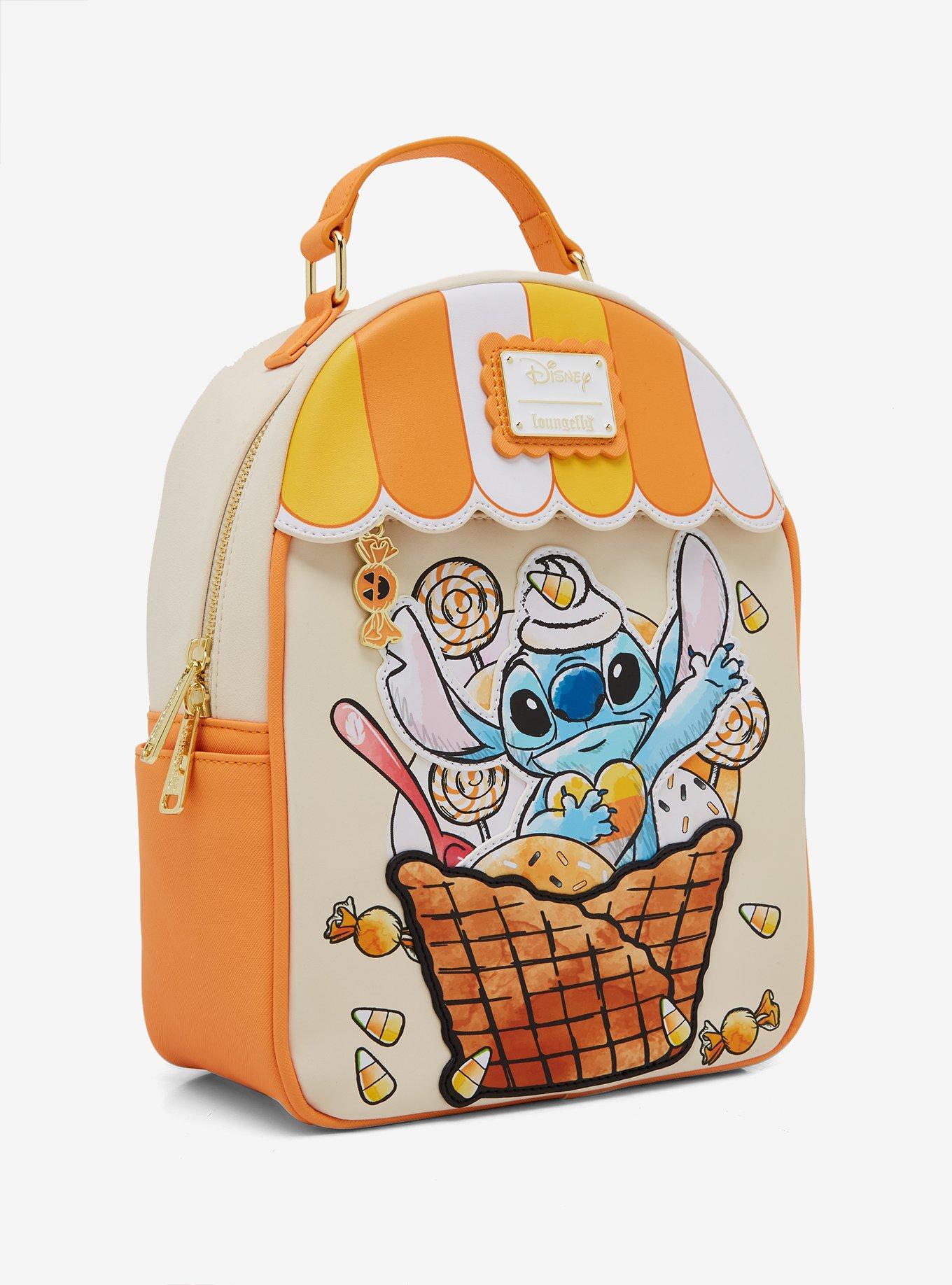 Loungefly Disney Lilo & Stitch Candy Corn Sundae Stitch Mini Backpack - BoxLunch Exclusive, , alternate