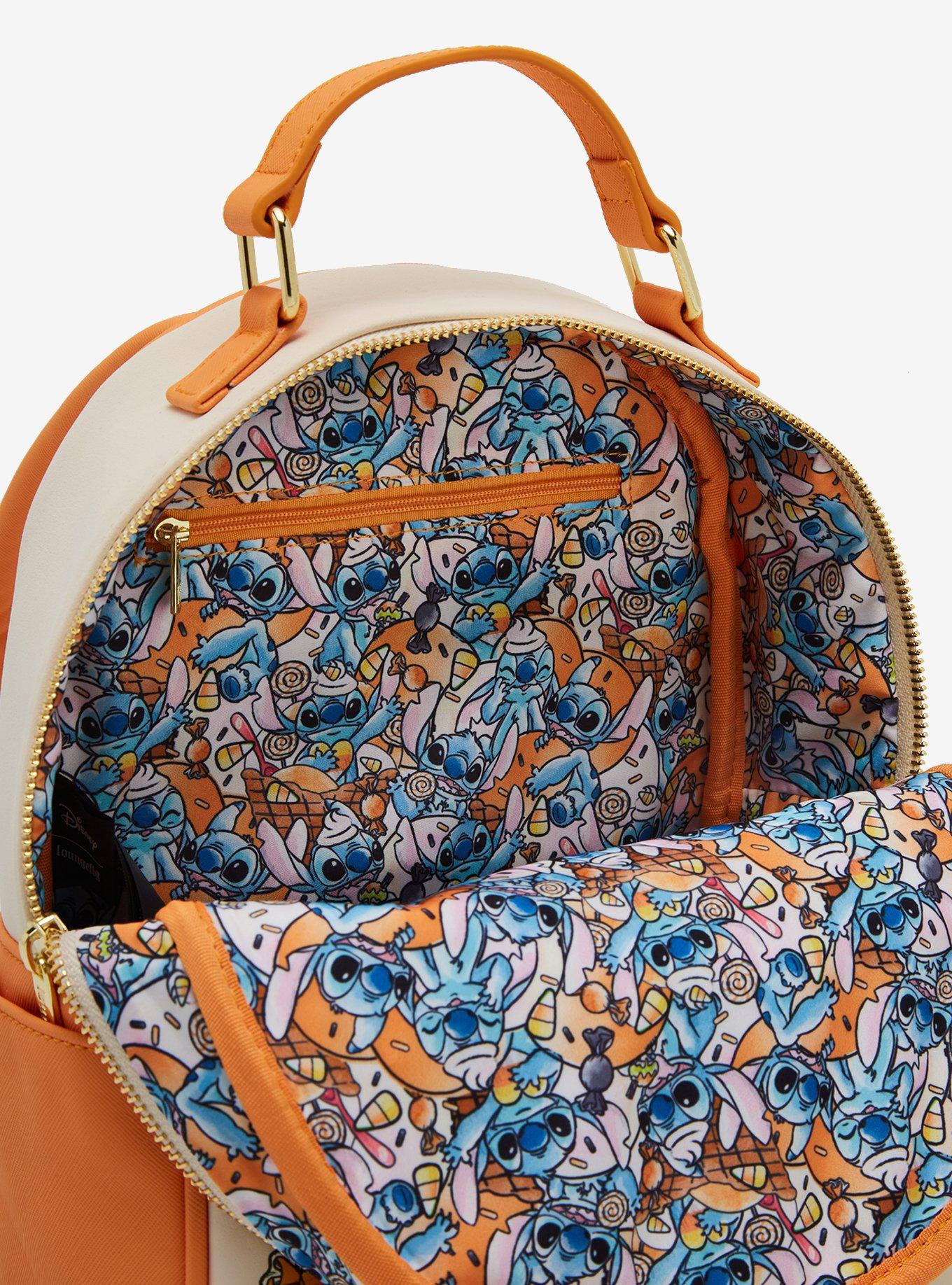 Loungefly Disney Lilo & Stitch Candy Corn Sundae Stitch Mini Backpack - BoxLunch Exclusive, , alternate