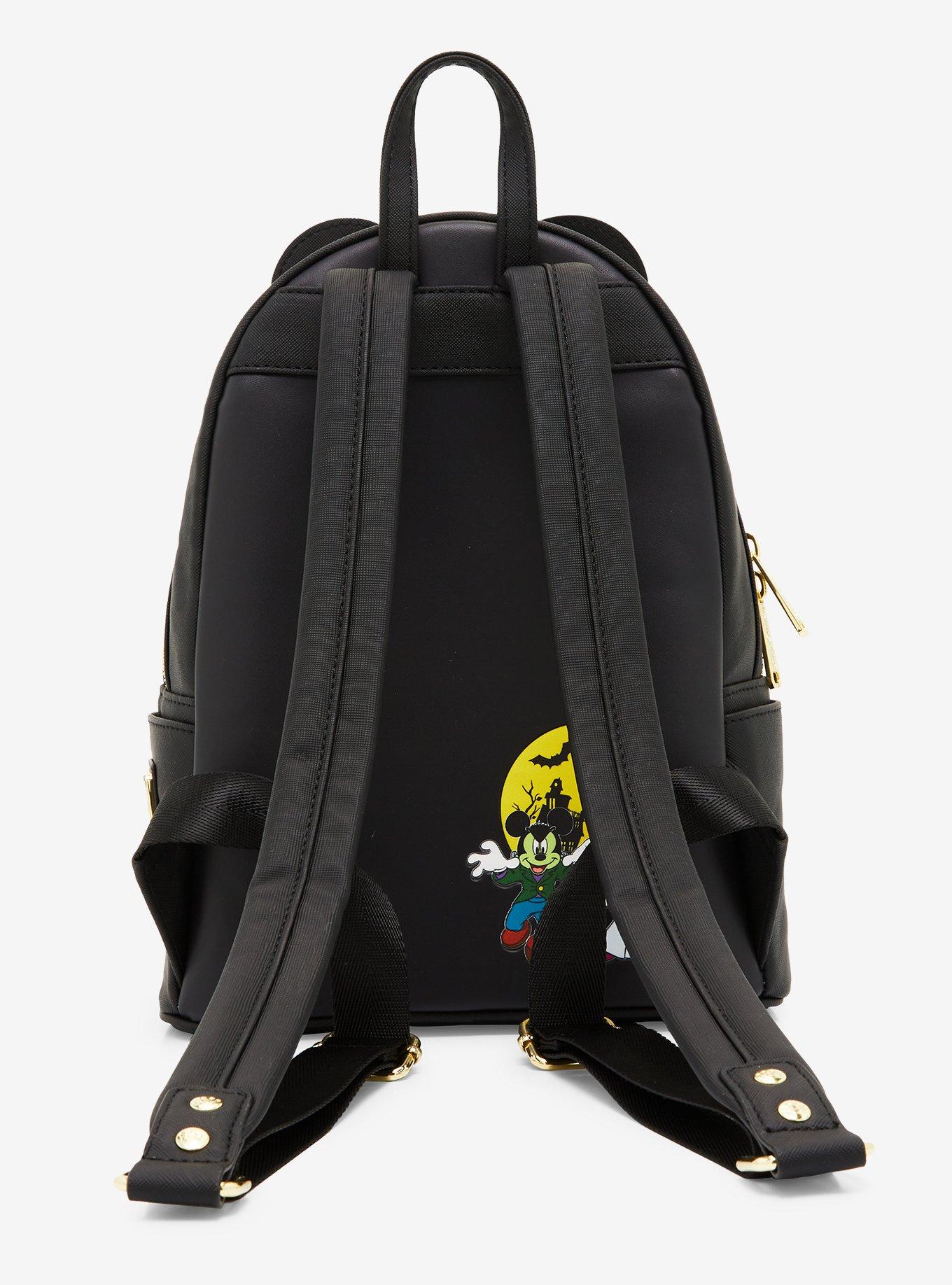 Loungefly Disney Mickey and Minnie Mouse Frankenstein Mini Backpack - BoxLunch Exclusive, , alternate