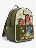 Loungefly Disney Lilo & Stitch Floral Character Portraits Mini Backpack - BoxLunch Exclusive, , alternate