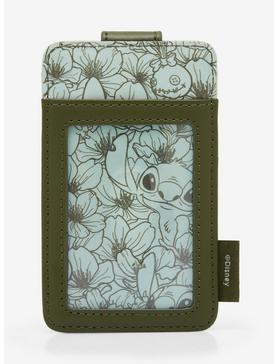 Loungefly Disney Lilo & Stitch Floral Stitch Portrait Cardholder - BoxLunch Exclusive, , hi-res
