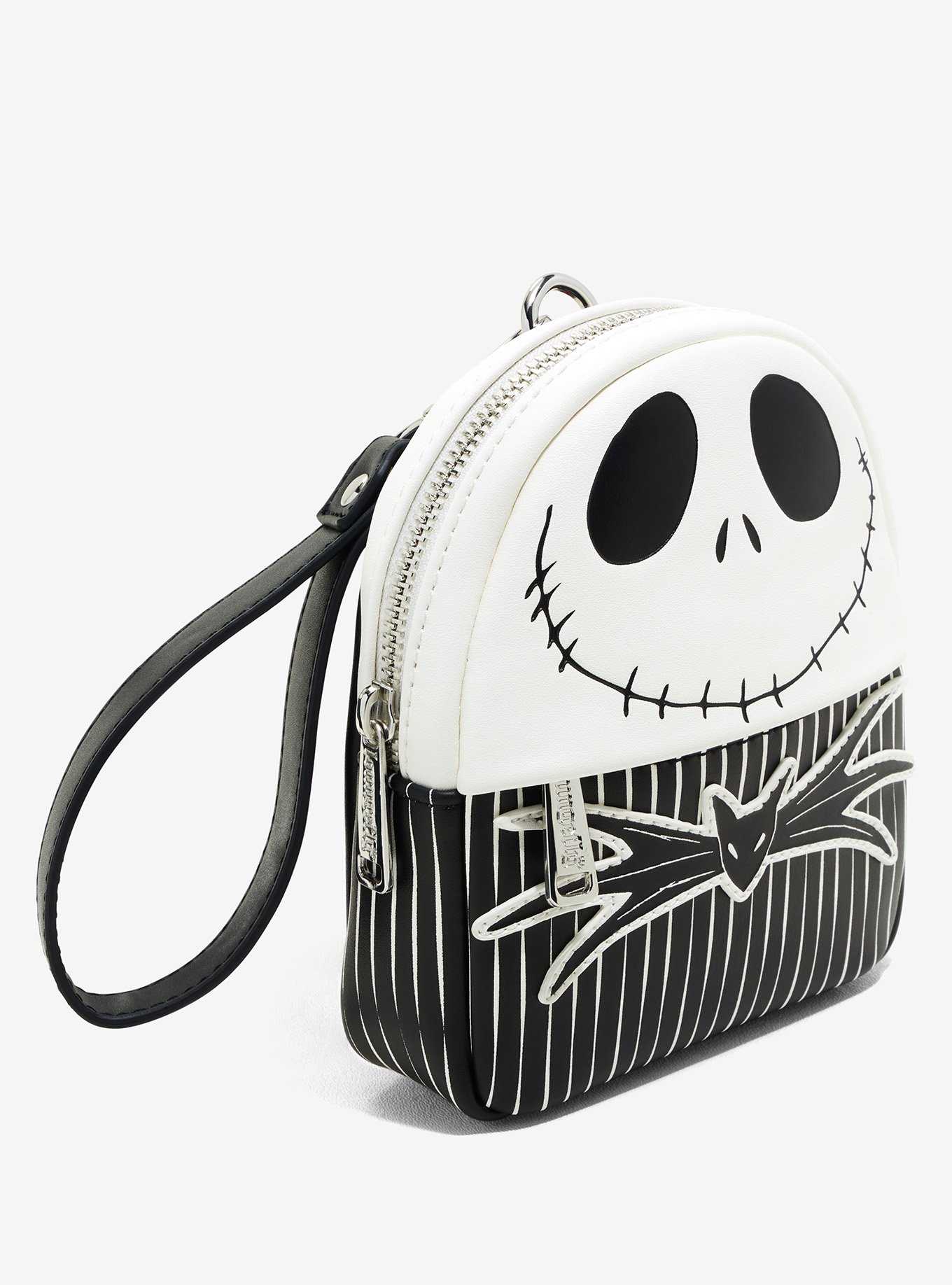 Loungefly Disney The Nightmare Before Christmas Jack Skellington Wristlet - BoxLunch Exclusive, , hi-res