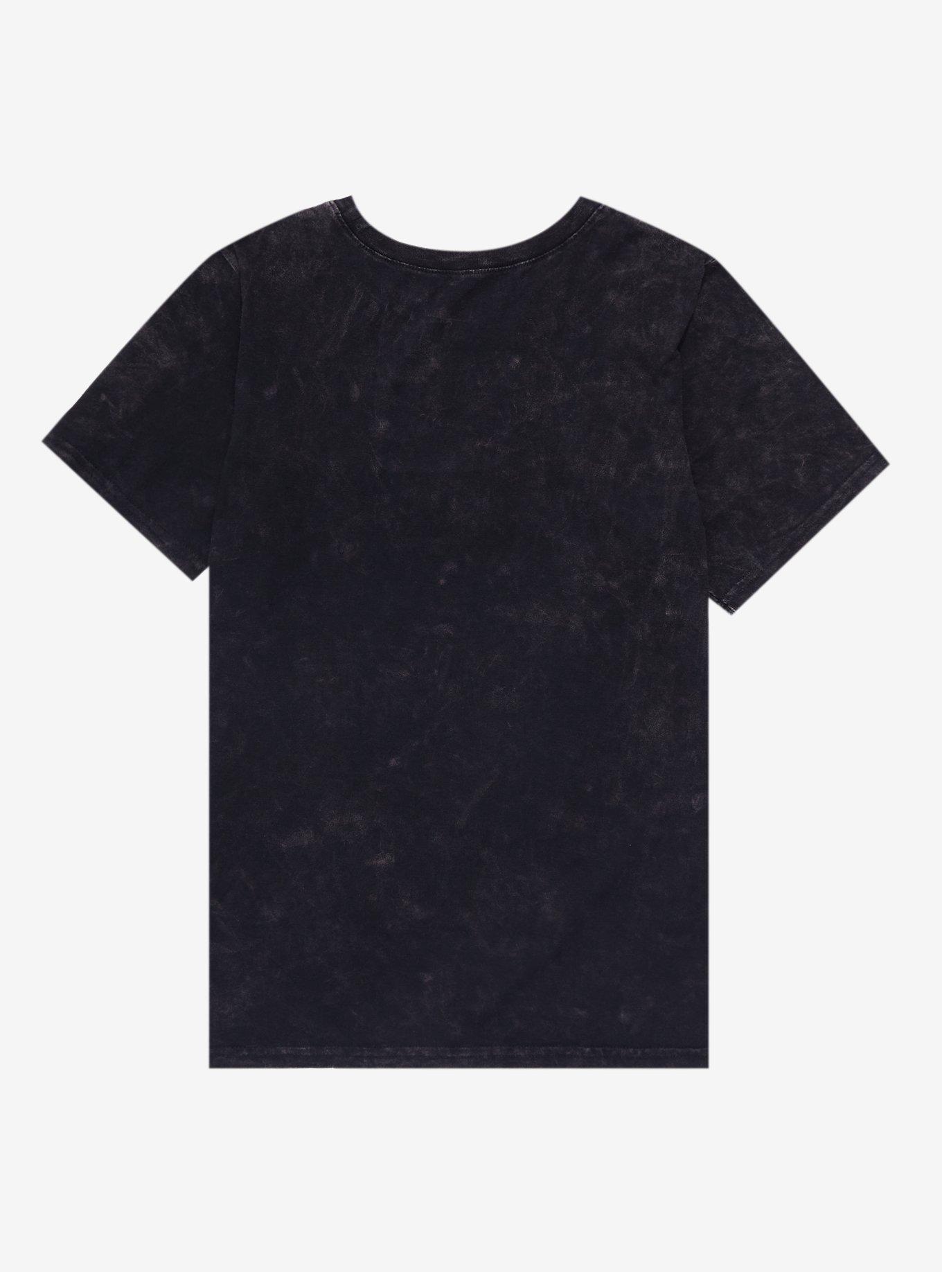 Pusheen Legendary Dark Mineral Wash Boyfriend Fit Girls T-Shirt, MULTI, alternate