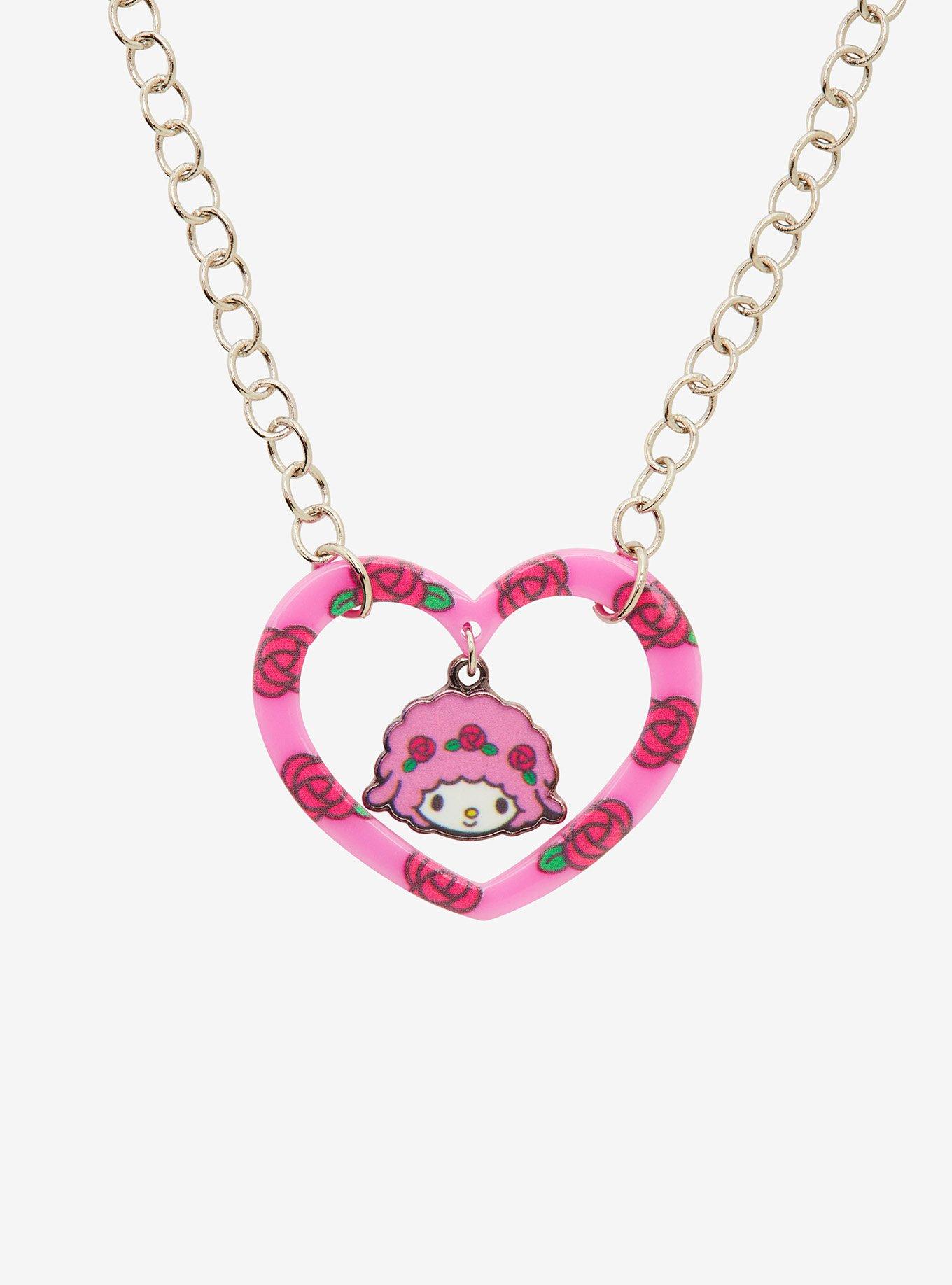 My Sweet Piano Rose Heart Choker, , alternate