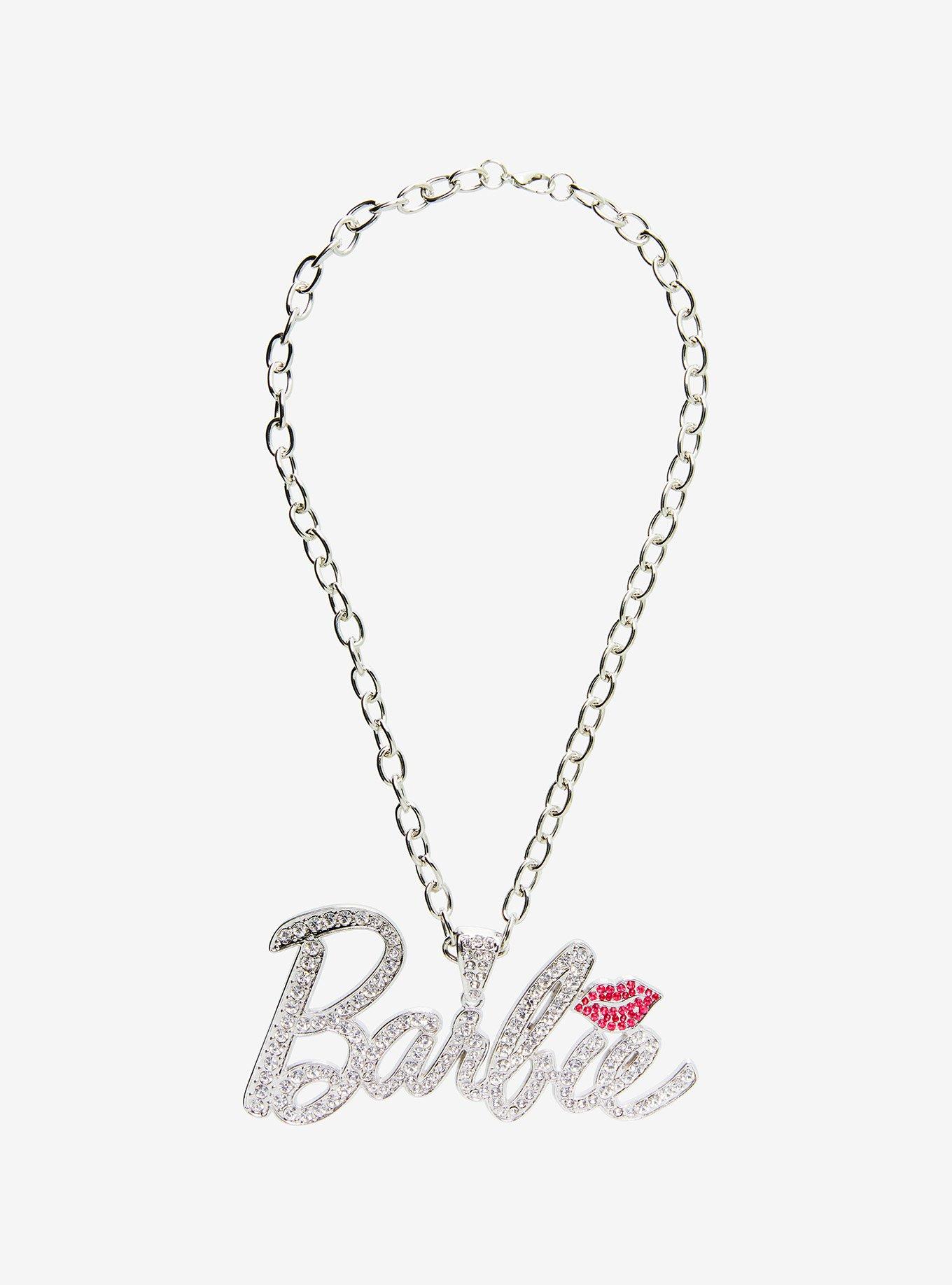 Barbie Bling Nameplate Necklace, , alternate