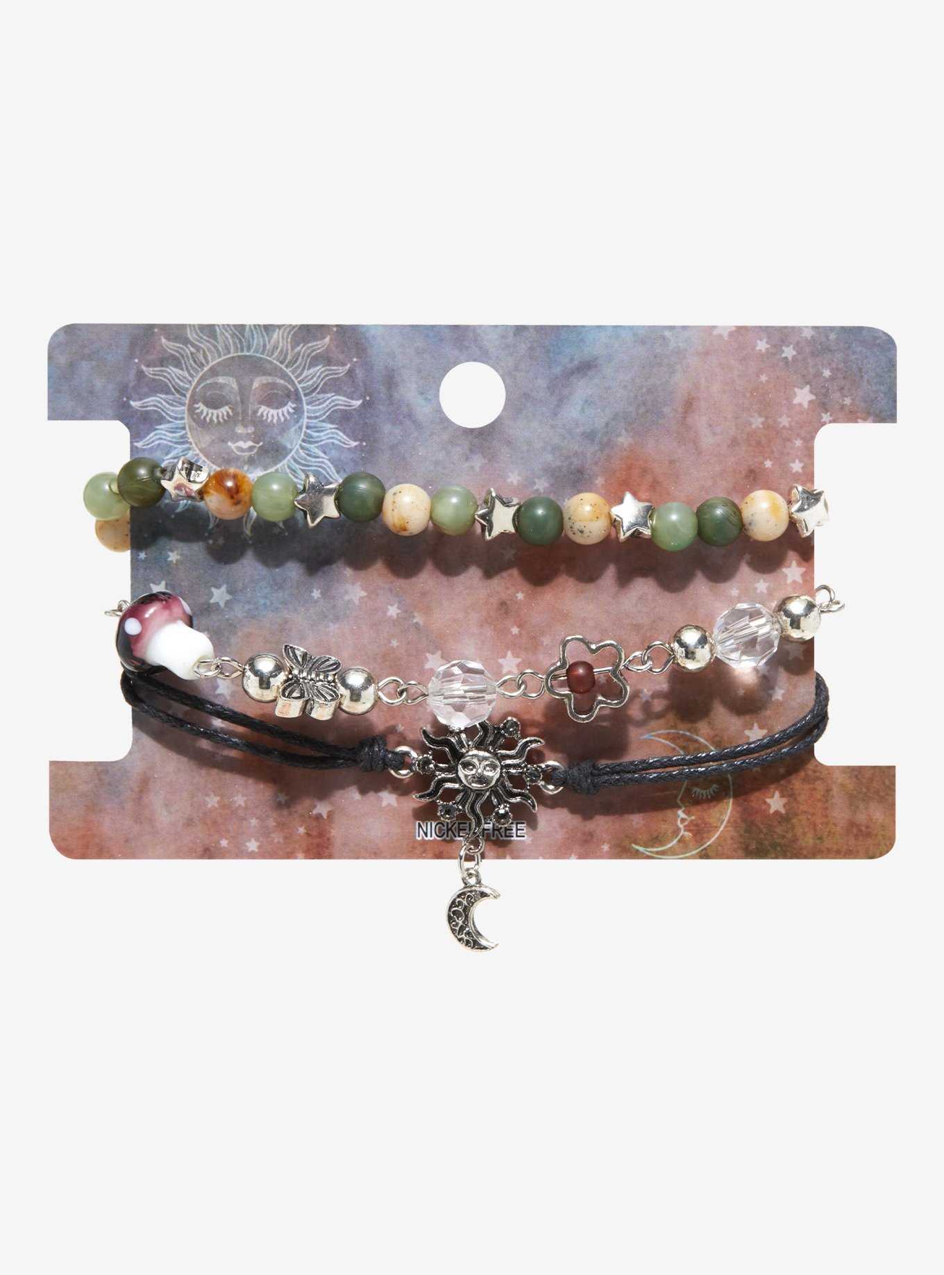 Mushroom Celestial Grunge Bracelet Set, , hi-res