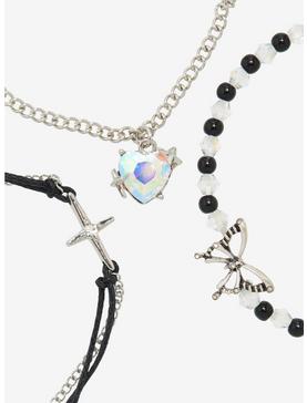Heart Butterfly Star Bracelet Set, , hi-res