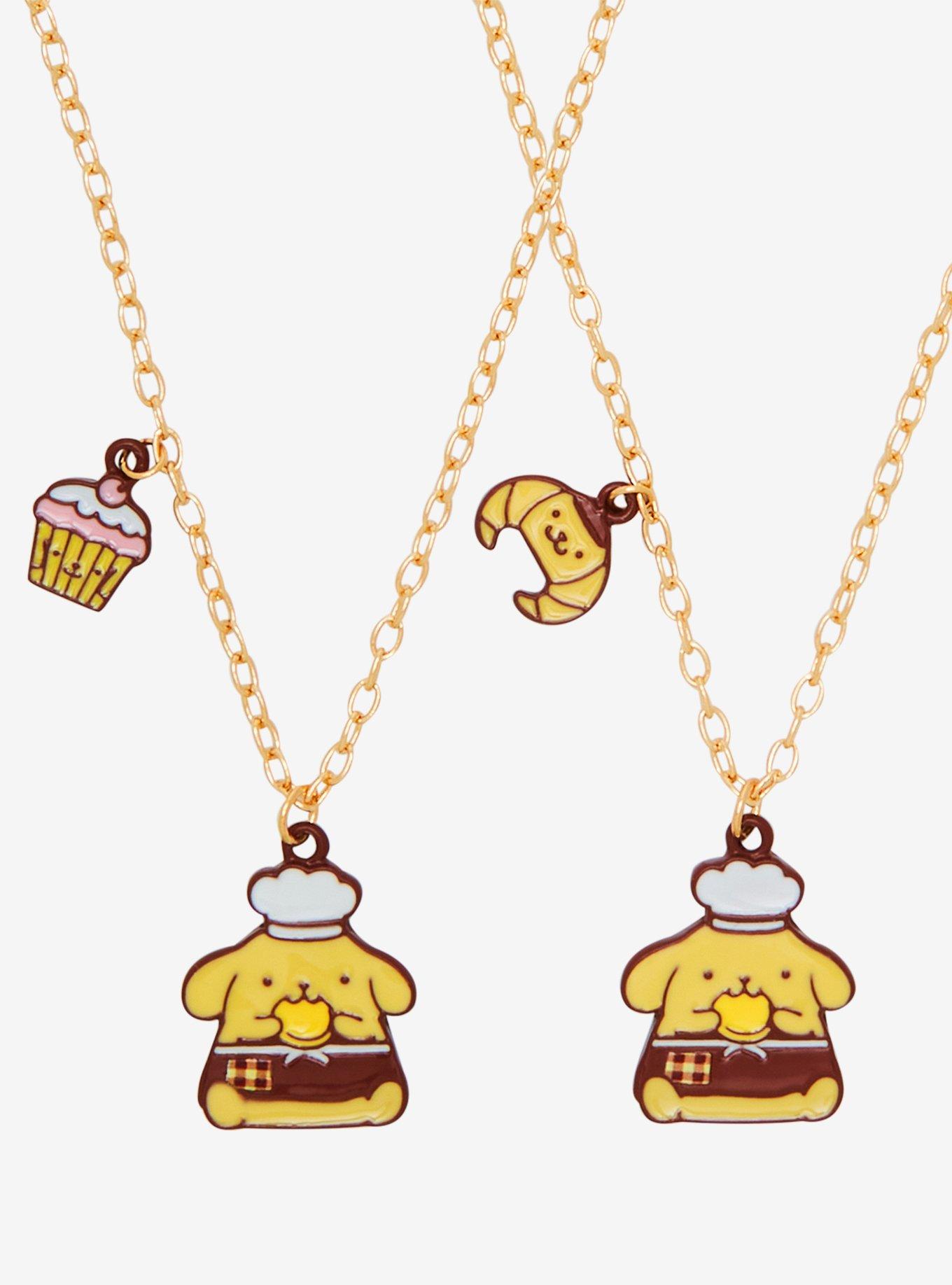 Pompompurin Bakery Treats Bestie Necklace Set, , alternate