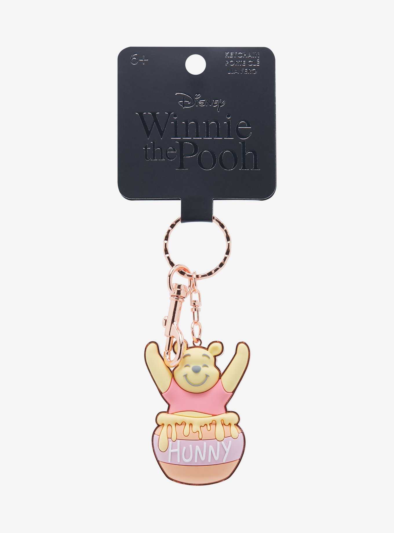 Loungefly Disney Winnie The Pooh Hunny Key Chain, , hi-res