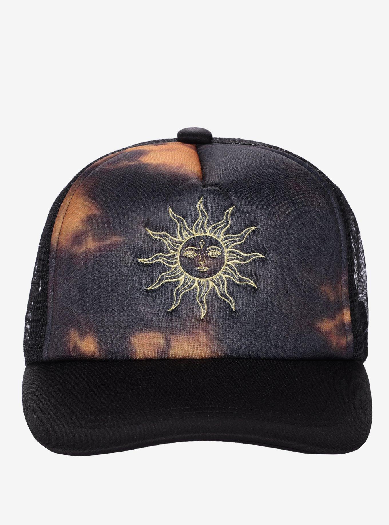 Sun Tie-Dye Trucker Hat, , alternate