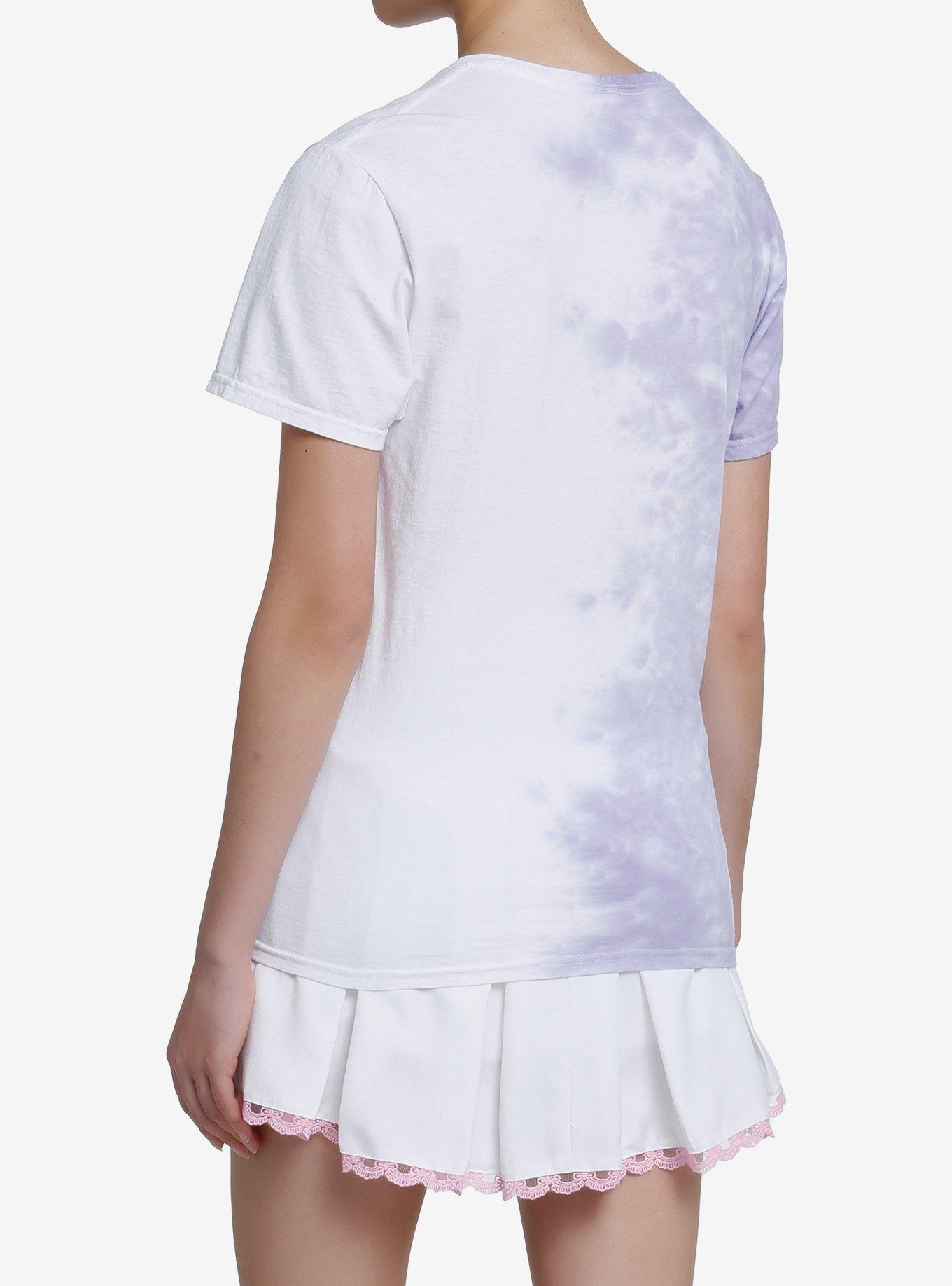Fruits Basket Trio Lavender Tie-Dye Boyfriend Fit Girls T-Shirt, MULTI, alternate