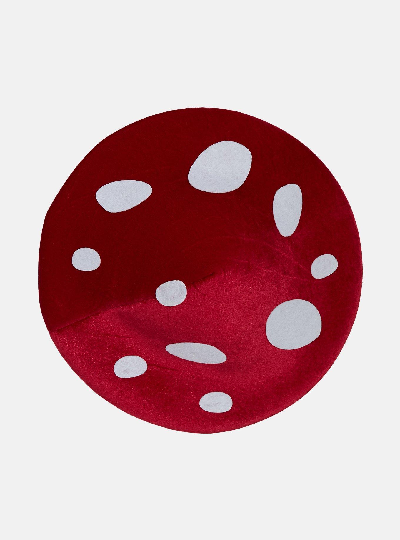 Figural Wide Mushroom Hat, , alternate