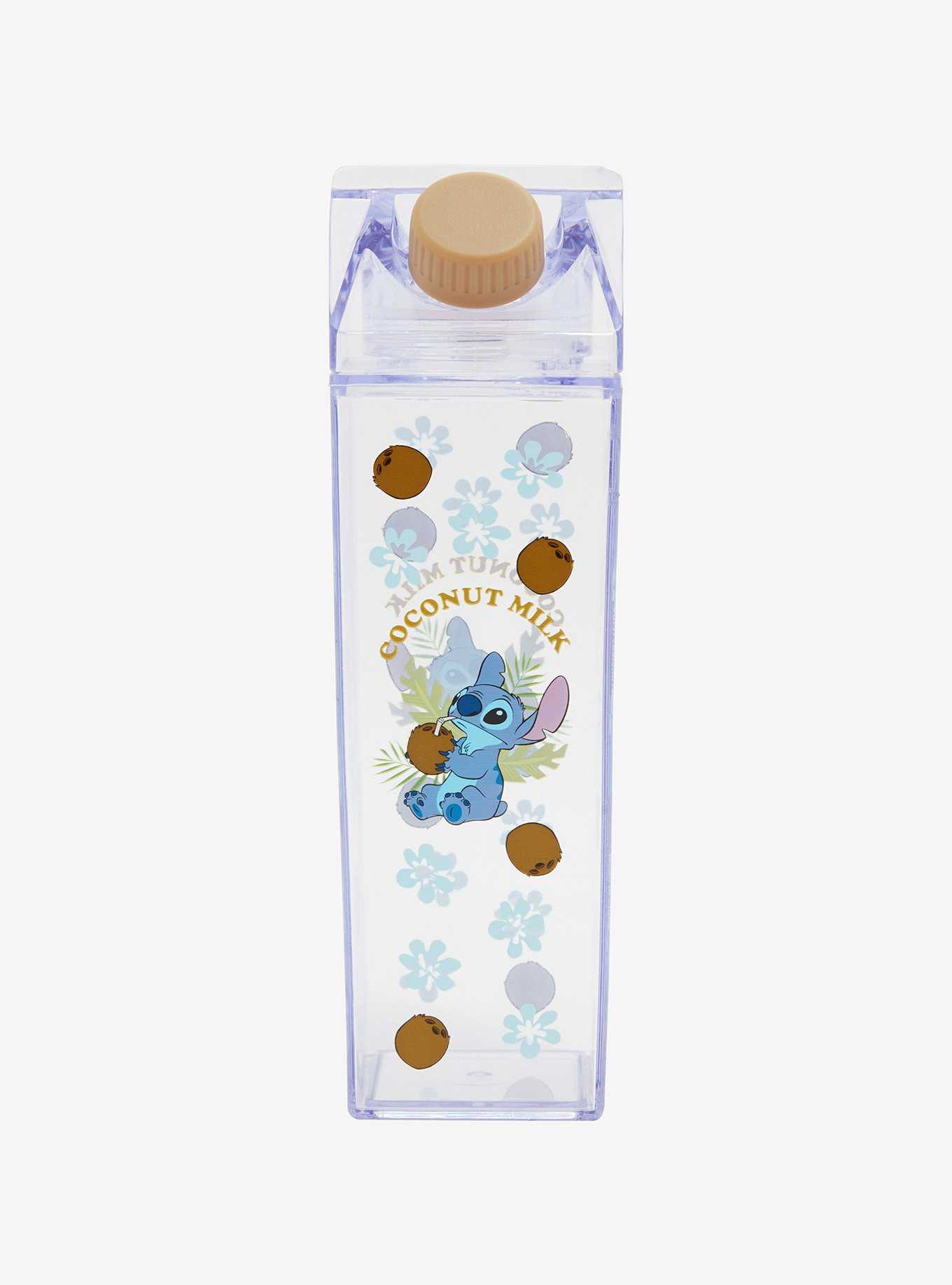 Disney Lilo & Stitch Coconut Milk Carton Water Bottle , , hi-res