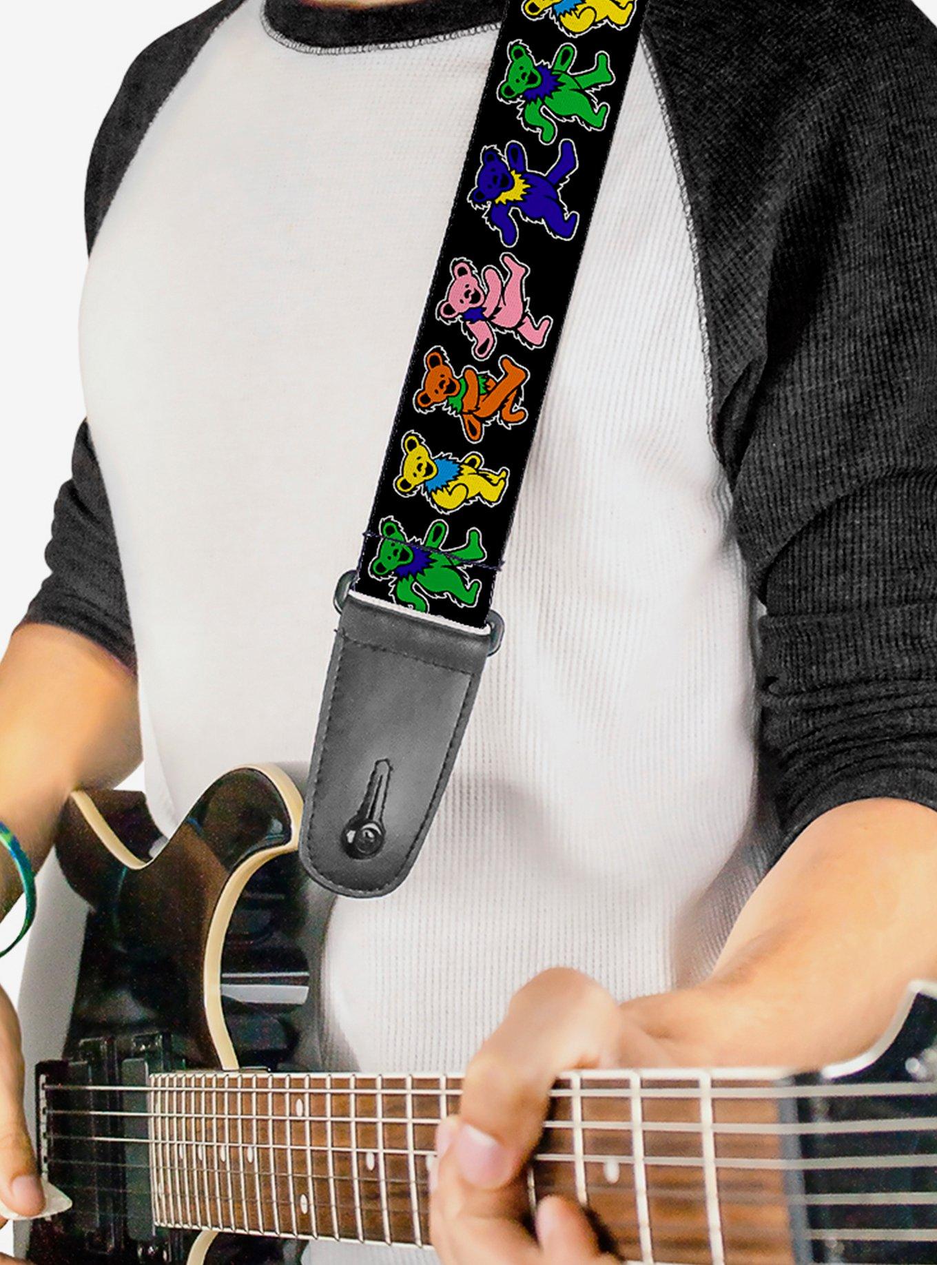 Grateful Dead Dancing Bears Guitar Strap, , hi-res