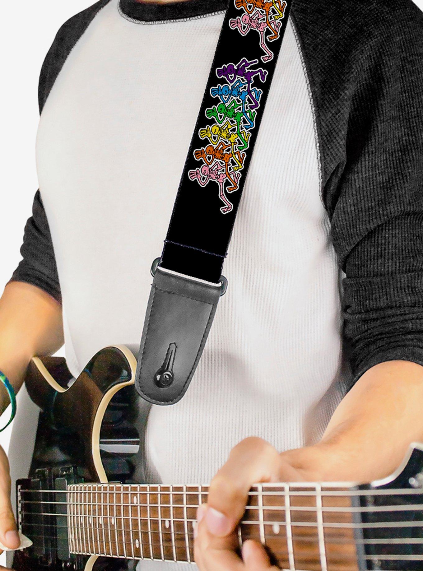 Grateful Dead Dancing Skeletons Guitar Strap, , hi-res