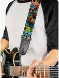 DC Comics Bombshell Comic Book Covers Stacked Guitar Strap, , alternate