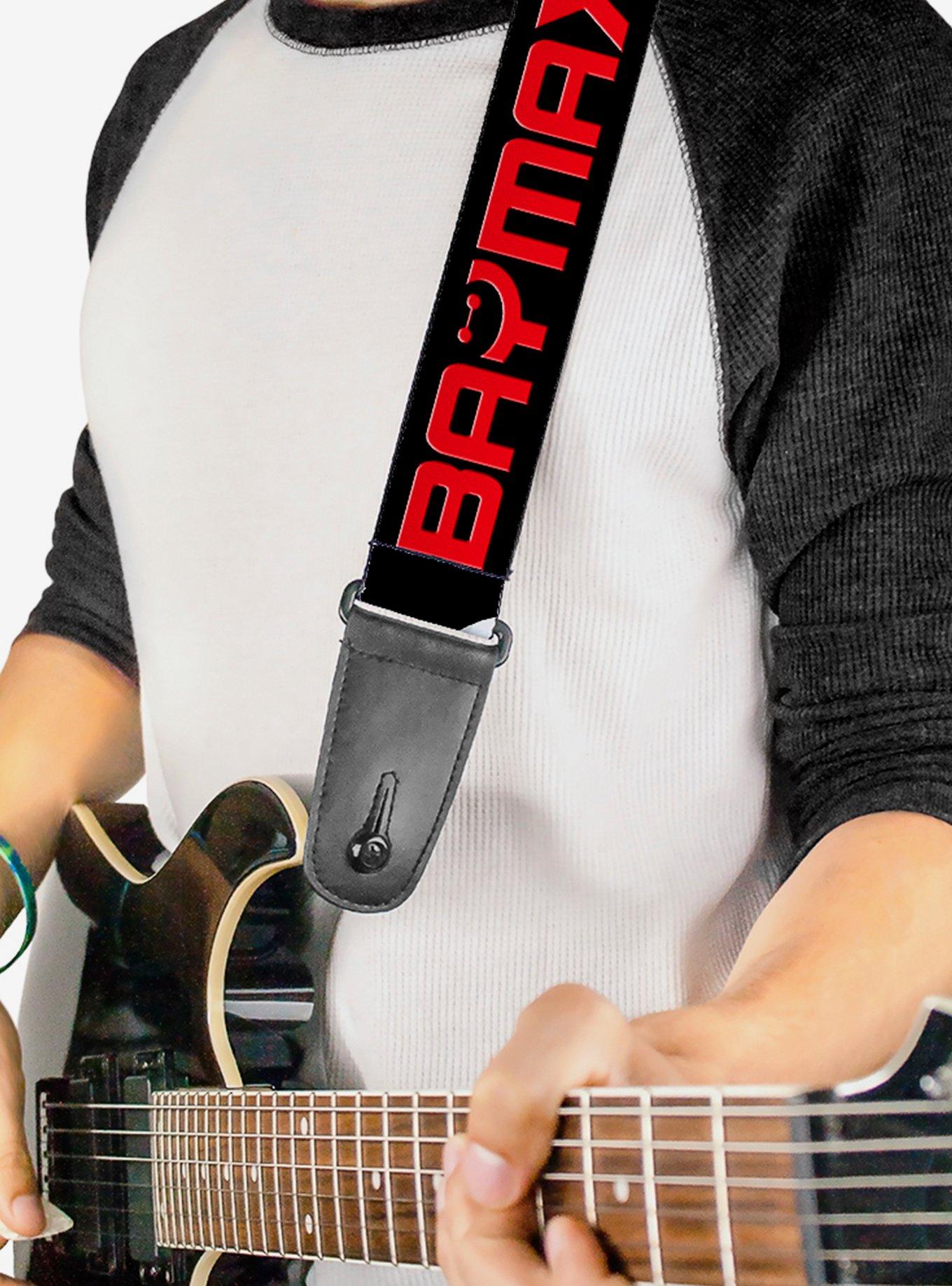 Disney Pixar Big Hero 6 Baymax Poses Guitar Strap, , hi-res