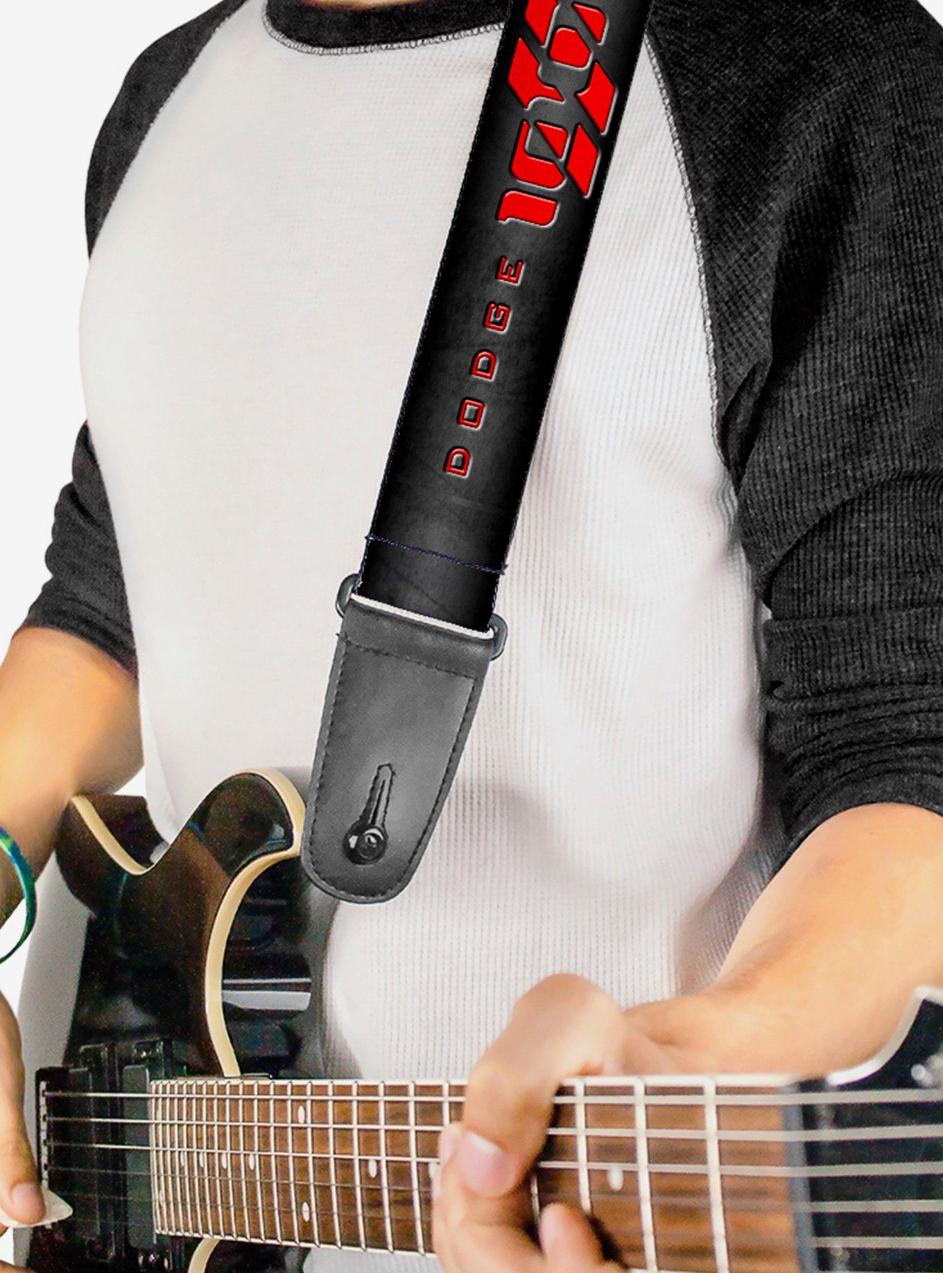 Dodge 100th Anniversary Fade Guitar Strap, , hi-res