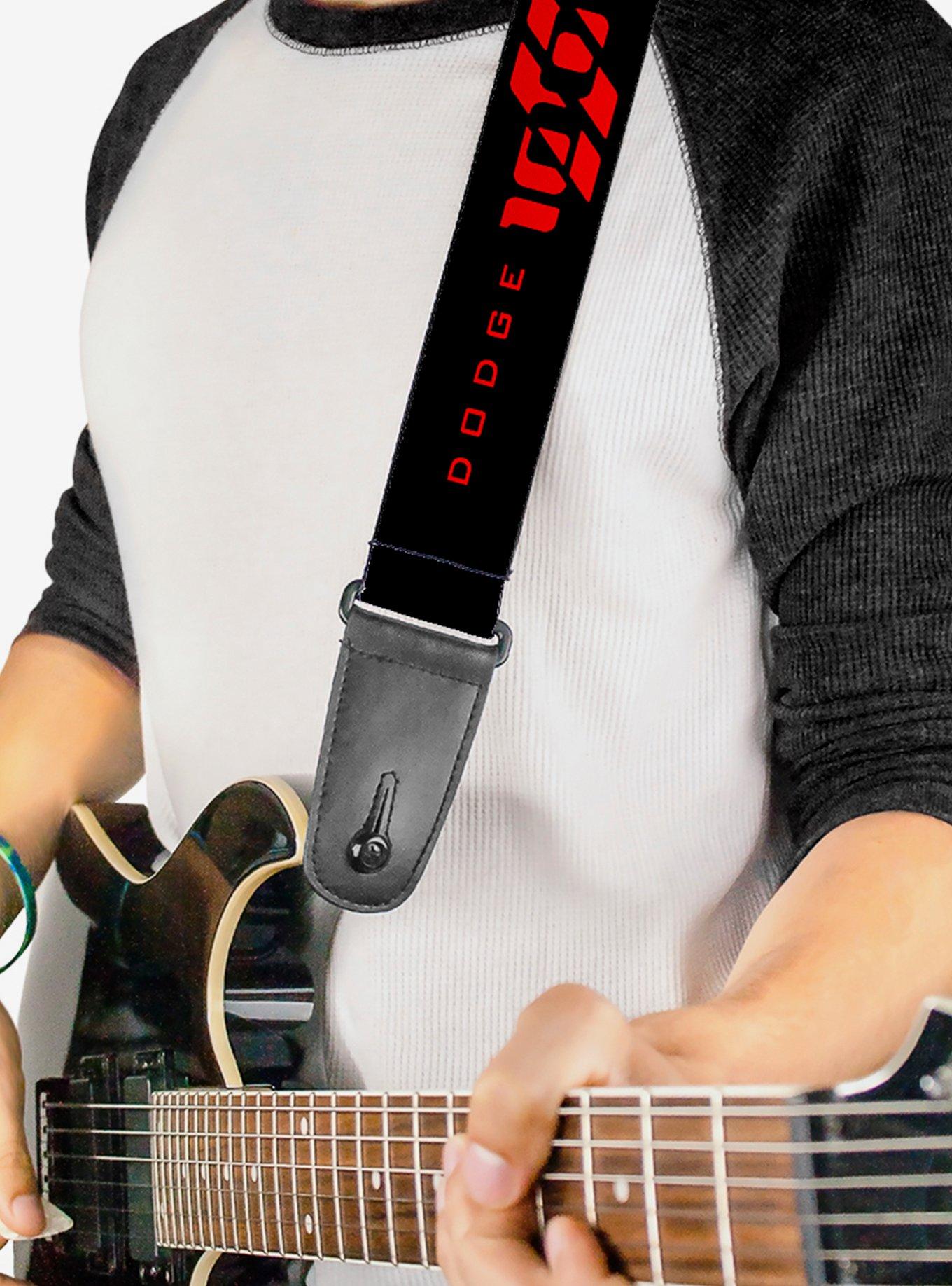 Dodge 100th Anniversary Logo Guitar Strap, , hi-res