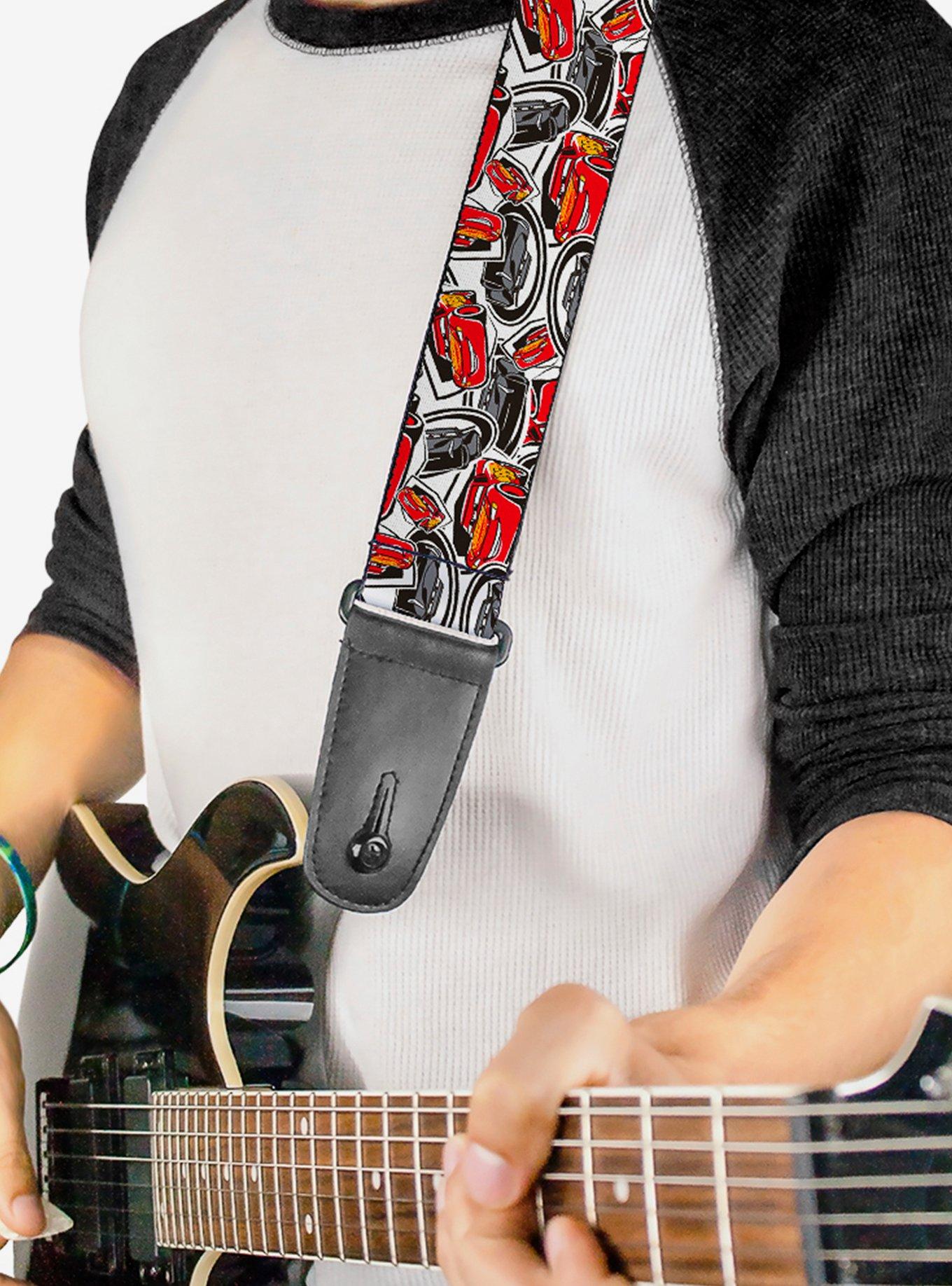 Disney Cars 3 Lightning McQueen Storm Jackson Poses Guitar Strap, , alternate