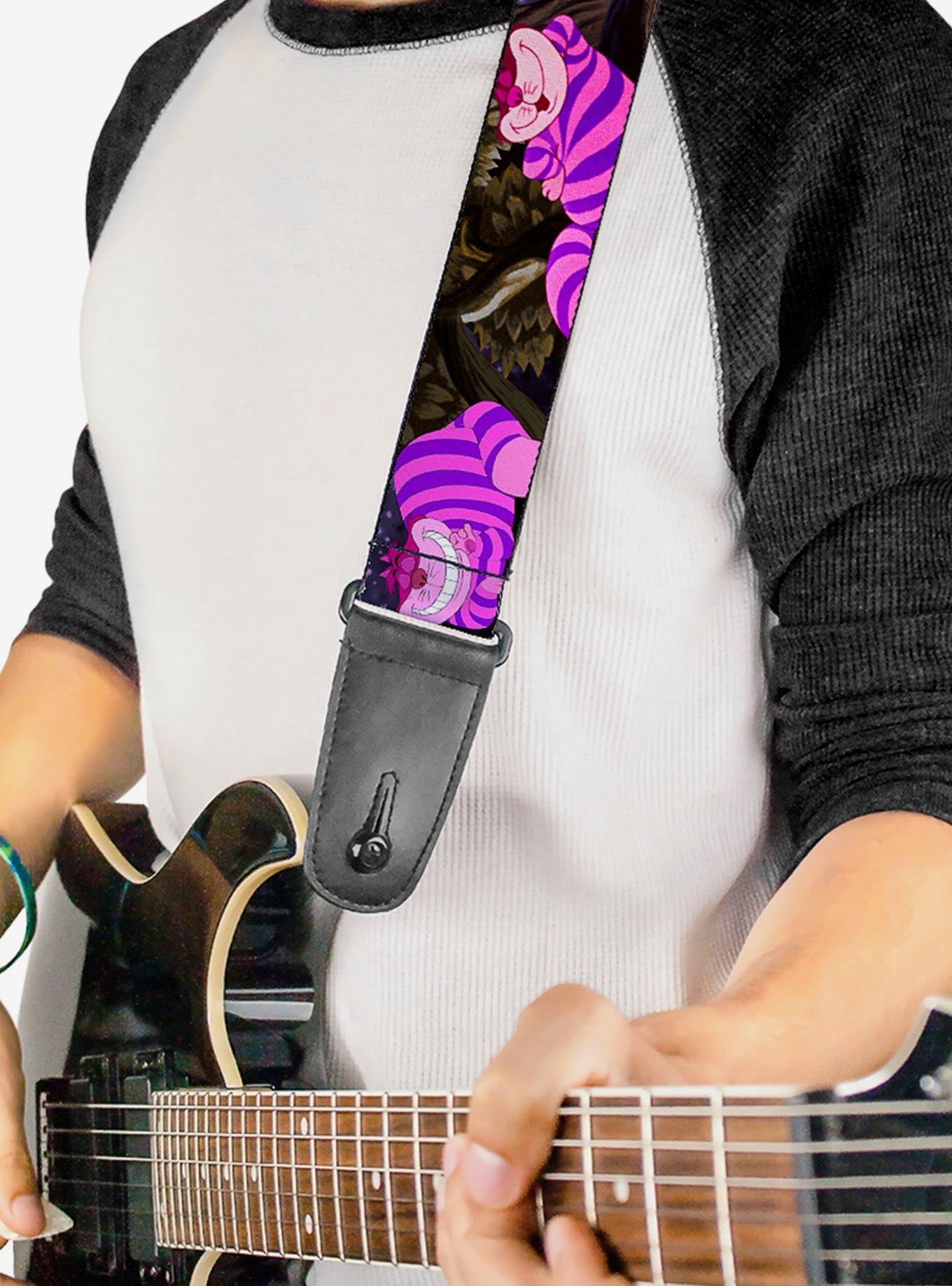 Disney Alice in Wonderland Cheshire Cat Tree Guitar Strap, , hi-res
