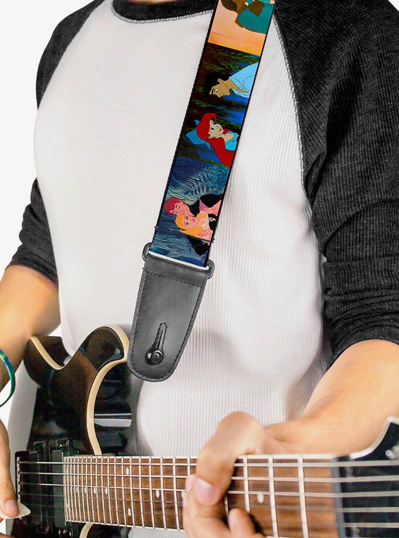 Disney Princesses Scenes Guitar Strap, , hi-res