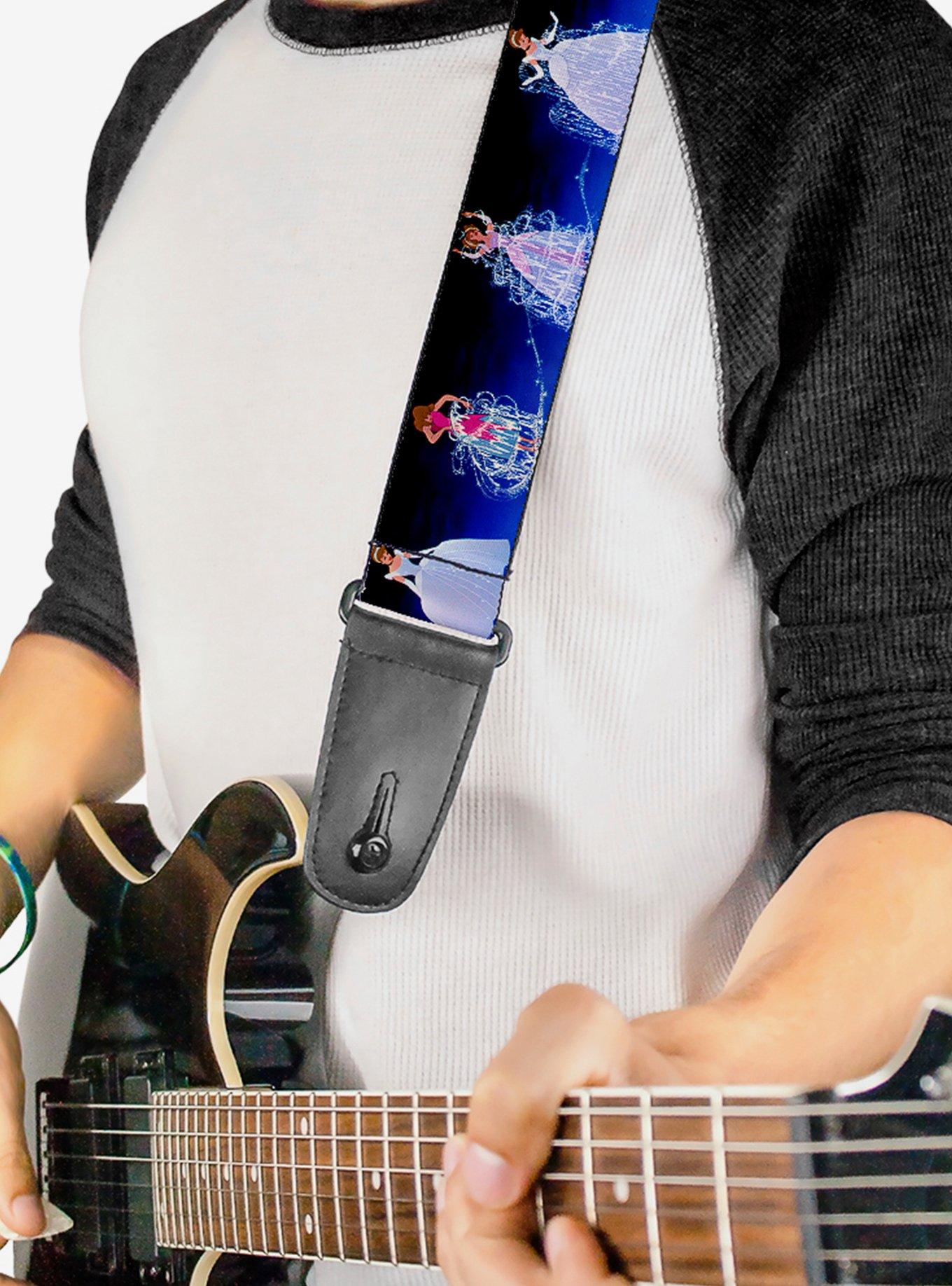 Disney Cinderella Transformation Fade Guitar Strap, , hi-res