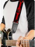Marvel Deadpool Utility Belt Logo Pockets Guitar Strap, , alternate