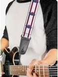 Space Jam Tune Squad Logo Stripe Guitar Strap, , alternate