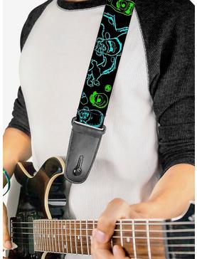 Disney Pixar Monsters Inc. Sully Mike Poses Grrrrr Guitar Strap, , hi-res
